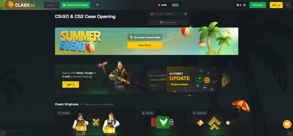 Clash.gg Review – Best CS2 Crypto Casinos